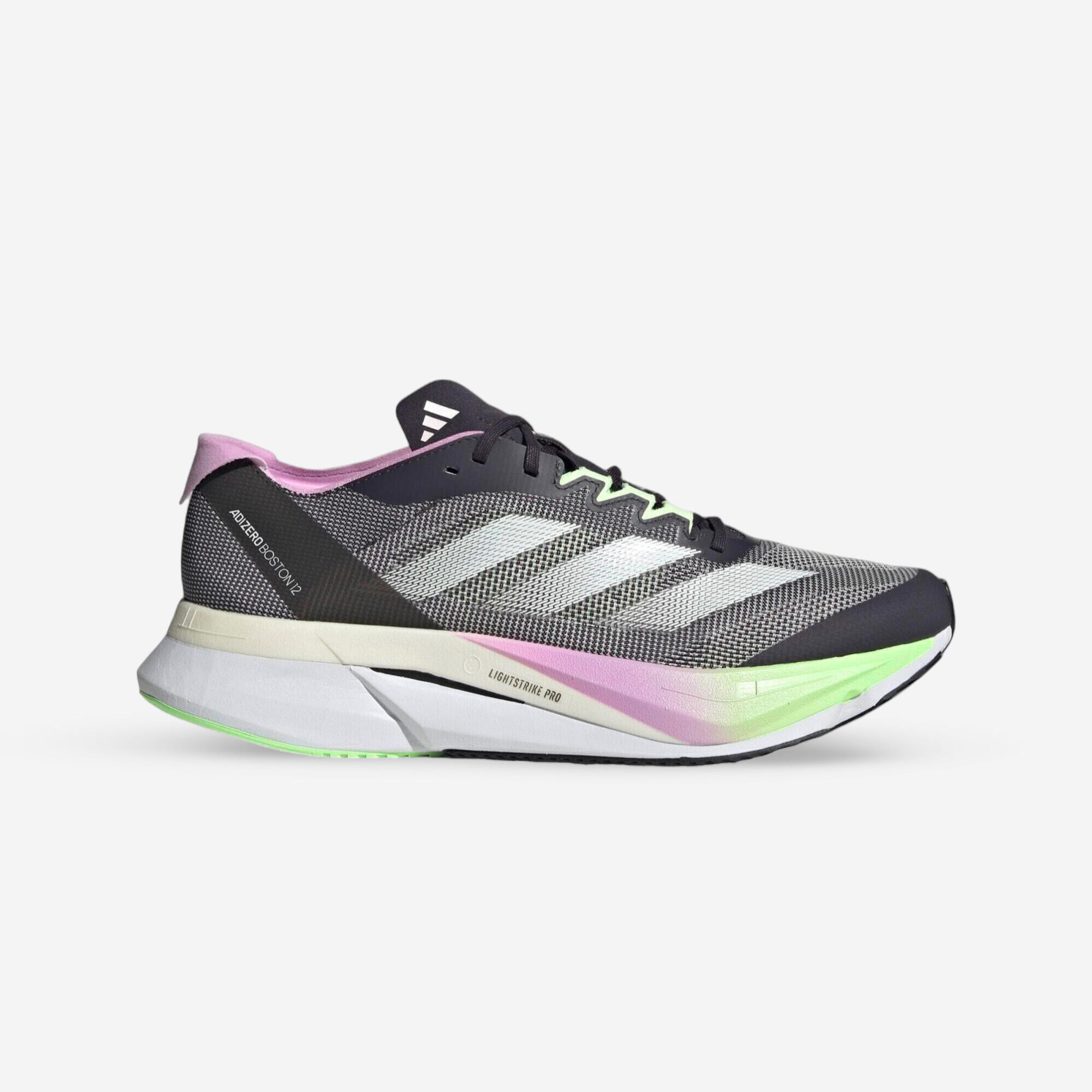 MEN S ADIDAS ADIZERO BOSTON 12 BLACK Decathlon
